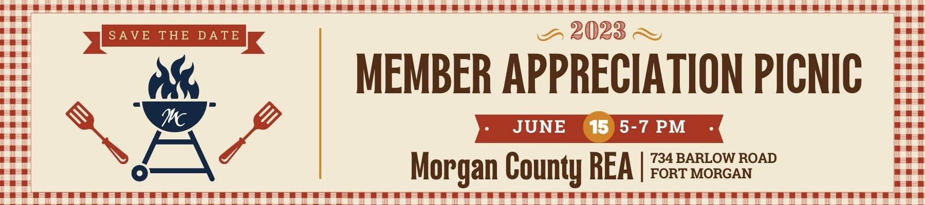 2023 MCREA Member Appreciation Picnic Banner