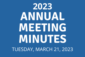 Annual Meeting Minutes 